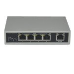 5 RJ-45 10/100M ports POE switch with power adapter